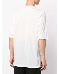 T-shirt à col rond blanc Atu Body Couture