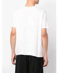 T-shirt à col rond blanc Atu Body Couture