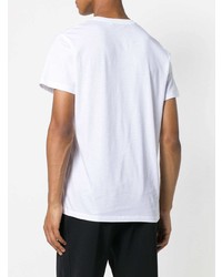 T-shirt à col rond blanc Jil Sander