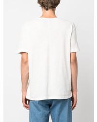 T-shirt à col rond blanc Each X Other
