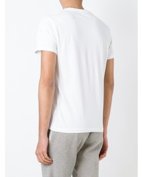 T-shirt à col rond blanc Ralph Lauren