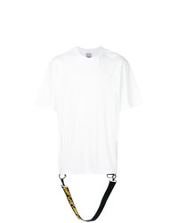 T-shirt à col rond blanc D By D