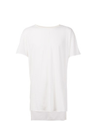 T-shirt à col rond blanc Daniel Patrick