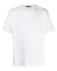 T-shirt à col rond blanc Daniele Alessandrini