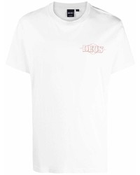 T-shirt à col rond blanc Deus Ex Machina