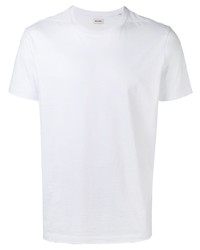 T-shirt à col rond blanc Diesel