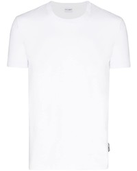 T-shirt à col rond blanc Dolce & Gabbana