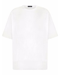 T-shirt à col rond blanc Dolce & Gabbana