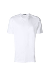 T-shirt à col rond blanc Dolce & Gabbana