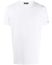 T-shirt à col rond blanc DSQUARED2