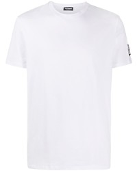 T-shirt à col rond blanc DSQUARED2