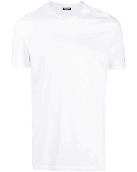 T-shirt à col rond blanc DSQUARED2