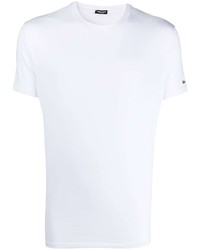 T-shirt à col rond blanc DSQUARED2