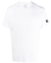 T-shirt à col rond blanc ECOALF