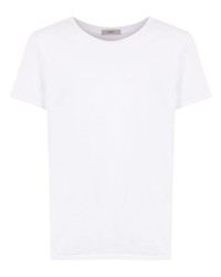 T-shirt à col rond blanc Egrey