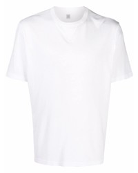 T-shirt à col rond blanc Eleventy