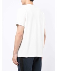 T-shirt à col rond blanc Fred Perry