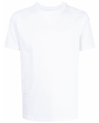 T-shirt à col rond blanc Emporio Armani