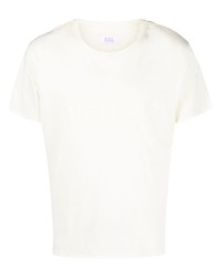 T-shirt à col rond blanc ERL
