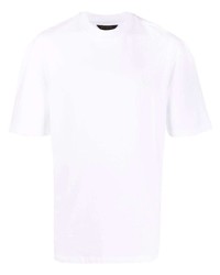 T-shirt à col rond blanc Ermenegildo Zegna XXX