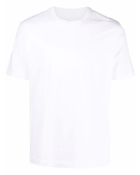 T-shirt à col rond blanc Fedeli