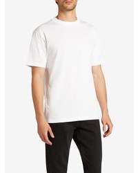 T-shirt à col rond blanc Giuseppe Zanotti