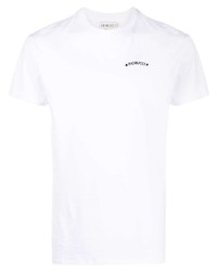 T-shirt à col rond blanc Fiorucci