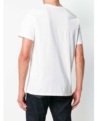 T-shirt à col rond blanc A.P.C.