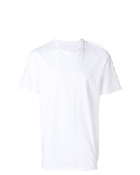 T-shirt à col rond blanc Futur