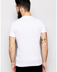 T-shirt à col rond blanc G Star