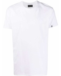 T-shirt à col rond blanc Gabriele Pasini