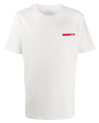 T-shirt à col rond blanc Gaelle Bonheur