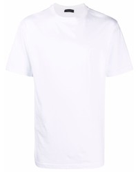 T-shirt à col rond blanc Giuseppe Zanotti