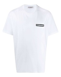 T-shirt à col rond blanc Givenchy