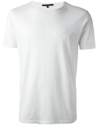 T-shirt à col rond blanc Gucci