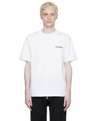 T-shirt à col rond blanc Han Kjobenhavn