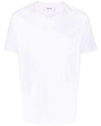 T-shirt à col rond blanc Harmony Paris