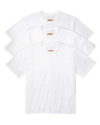 T-shirt à col rond blanc Heron Preston for Calvin Klein