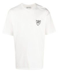 T-shirt à col rond blanc Htc Los Angeles