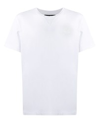 T-shirt à col rond blanc Hydrogen
