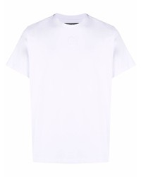 T-shirt à col rond blanc Hydrogen