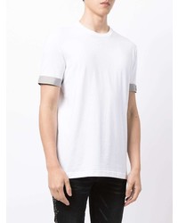 T-shirt à col rond blanc DSQUARED2