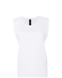 T-shirt à col rond blanc Ilaria Nistri
