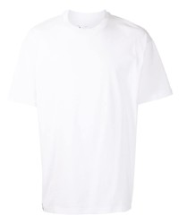 T-shirt à col rond blanc Izzue