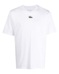 T-shirt à col rond blanc Izzue