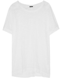 T-shirt à col rond blanc J.Crew