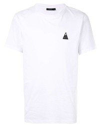 T-shirt à col rond blanc J. Lindeberg