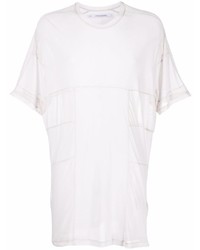T-shirt à col rond blanc Julius