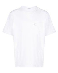 T-shirt à col rond blanc JUNTAE KIM