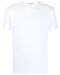 T-shirt à col rond blanc Junya Watanabe